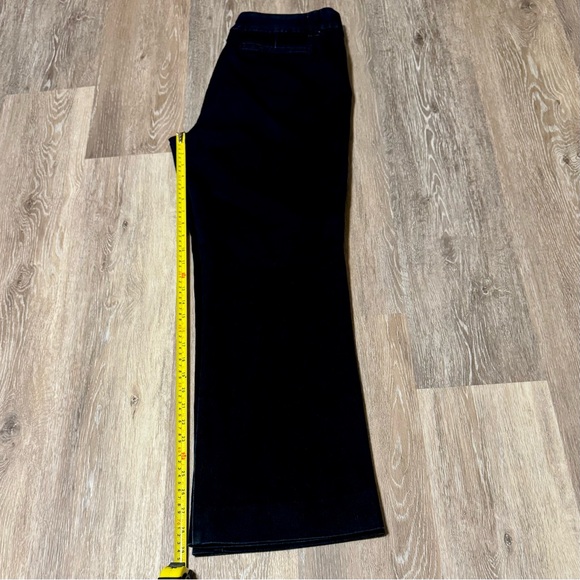 Banana Republic - Sloan Fit Dark Denim Trouser Pants - Size 12 - Picture 5 of 5